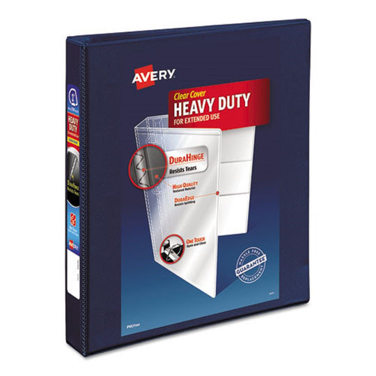 AVERY HEAVY DUTY VIEW 3 RING BINDER - NAVY BLUE