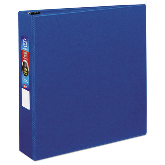 HEAVY-DUTY BINDER - ONE TOUCH RINGS - DURAHINGE - BLUE