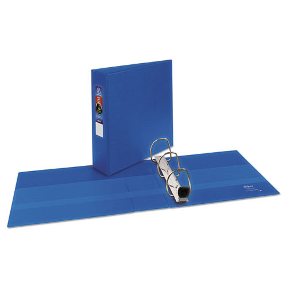 HEAVY DUTY NON-VIEW 3" CAPACITY BINDER - BLUE