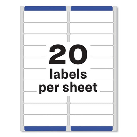 EASY PEEL ADDRESS LABELS W/ SURE FEED TECHNOLOGY