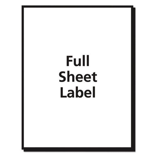 SHIPPING LABELS, INKJET PRINTERS - MATTE CLEAR