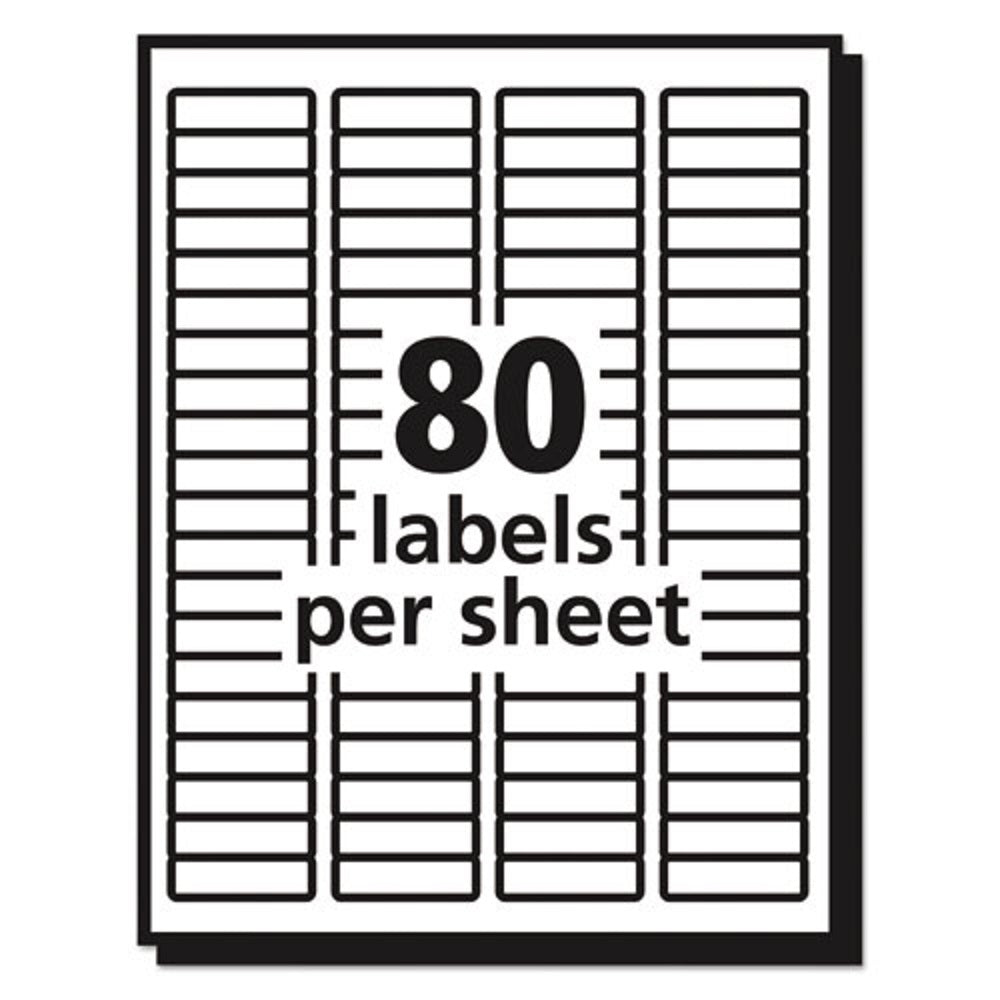 SHIPPING LABELS, INKJET PRINTERS - MATTE CLEAR