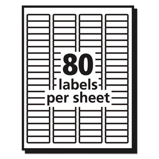 SHIPPING LABELS, INKJET PRINTERS - MATTE CLEAR