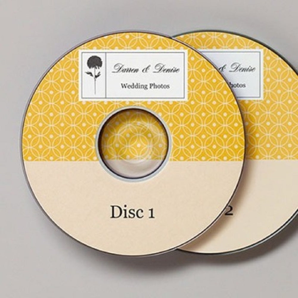 INKJET CD LABELS - MATTE WHIET