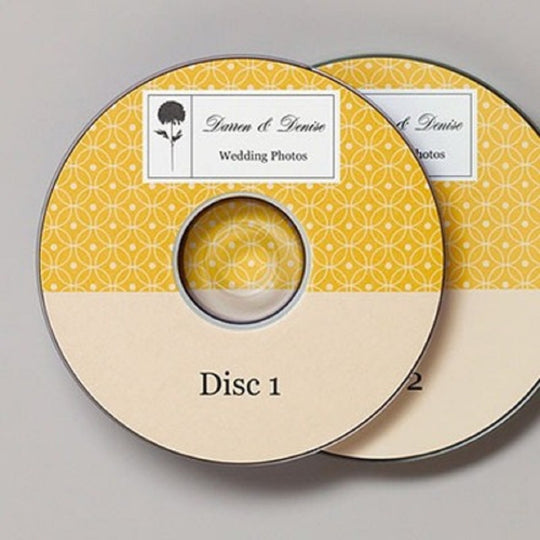 INKJET CD LABELS - MATTE WHIET