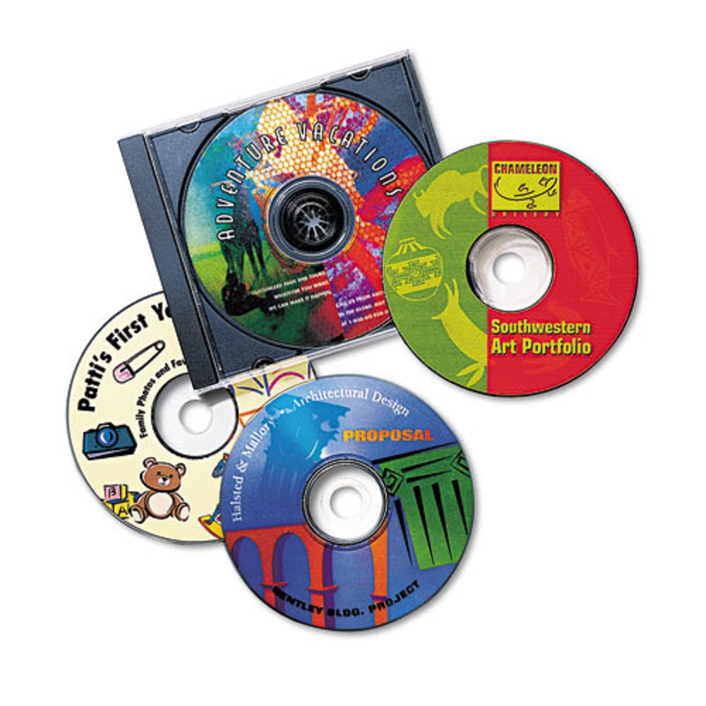 INKJET CD LABELS - MATTE WHITE