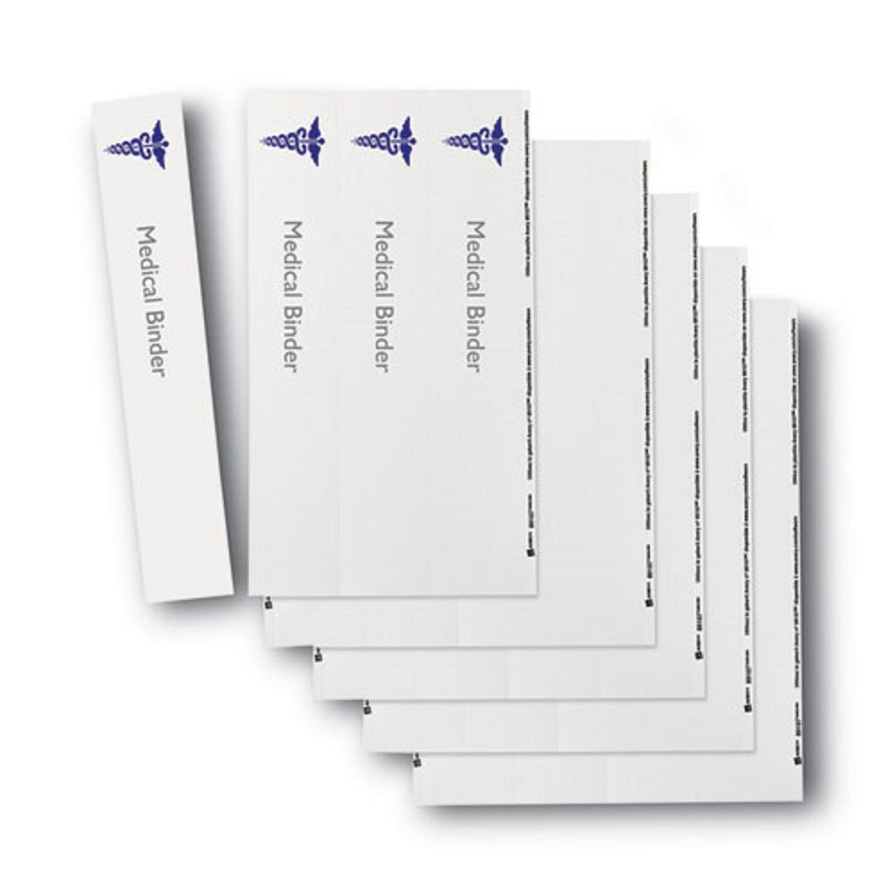 BINDER SPINE INSERTS - 20 INSERTS