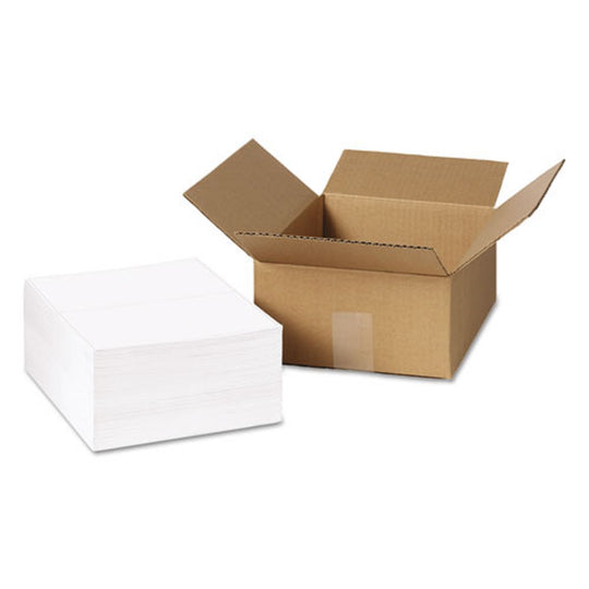 SHIPPING LABELS W/ TRUE BLOCK TECHNOLOGY, INKJET/LASER PRINTES - WHITE