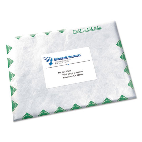 SHIPPING LABELS BULK PACKS, INKJET/ LASER PRINTERS - WHITE