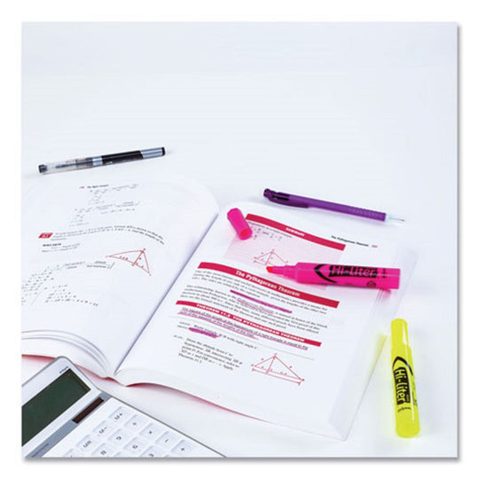 AVERY HI-LITER DESK STYLE HIGHLIGHTERS - SMEARSAFE