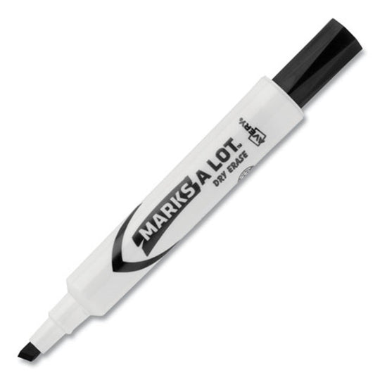 MARKS A LOT DESK STYLE DRY ERASE MARKER VALUE PACK - BLACK