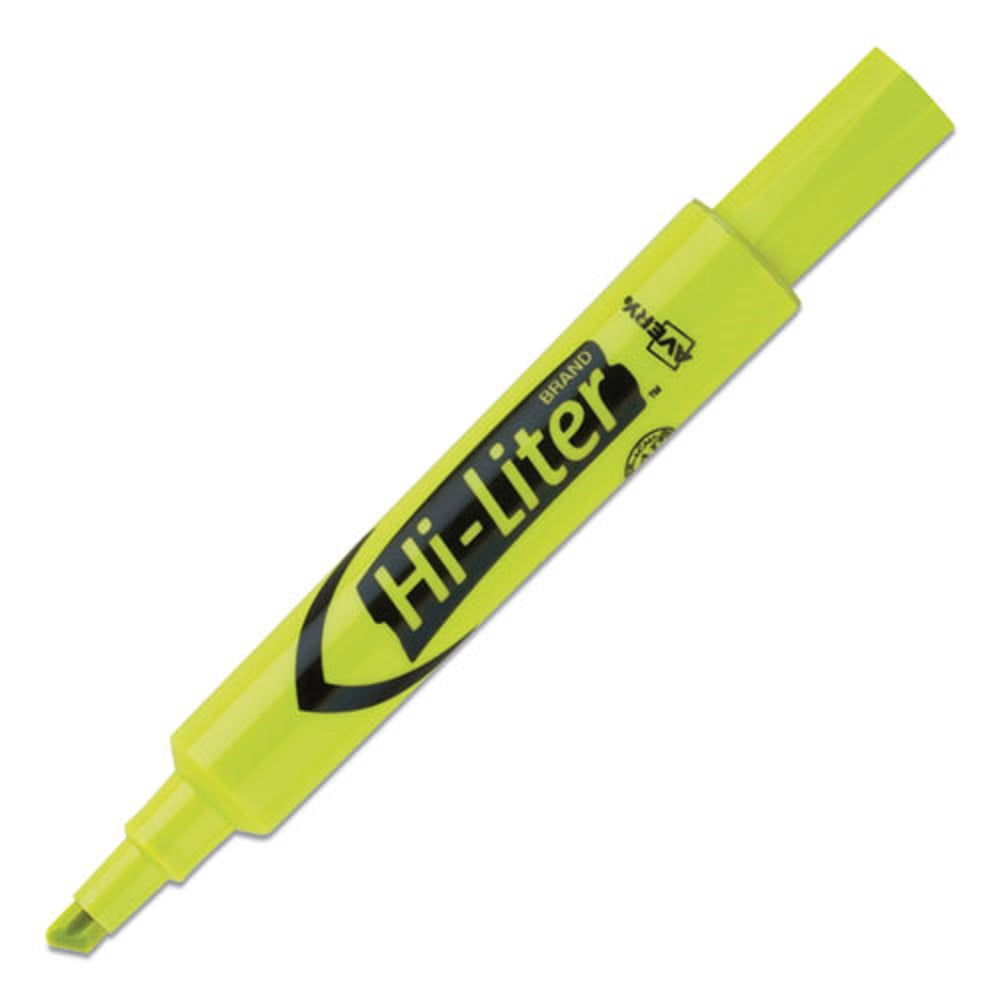 HI-LITER DESK-STYLE HIGHLIGHTER VALUE PACK - FLUORESCENT YELLOW