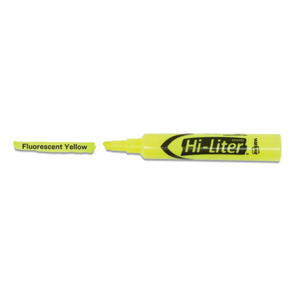 HI-LITER DESK-STYLE HIGHLIGHTER VALUE PACK - FLUORESCENT YELLOW