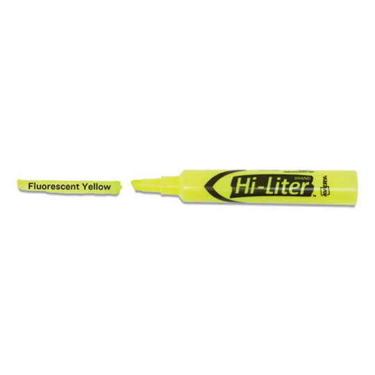 HI-LITER DESK-STYLE HIGHLIGHTER VALUE PACK - FLUORESCENT YELLOW