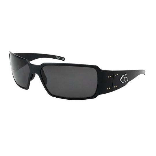 BOXSTER POLARIZED - BLACK / SMOKED POLARIZED LENS