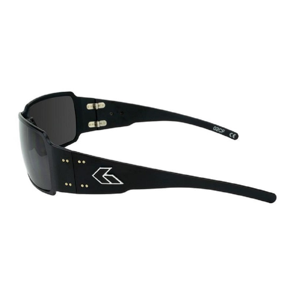 BOXSTER POLARIZED - BLACK / SMOKED POLARIZED LENS