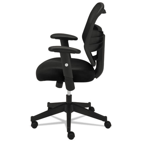 HON® VL531 MESH HIGH-BACK TASK CHAIR W/ADJUSTABLE ARMS - SUPPORTS UP TO 250 LB - BLACK