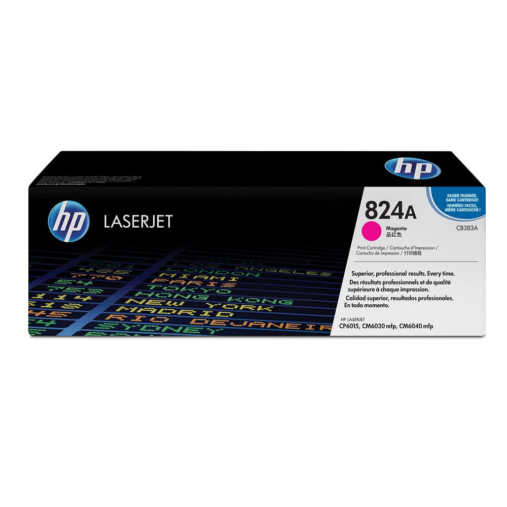 HP 824A ORIGINAL MAGENTA TONER CARTRIDGE