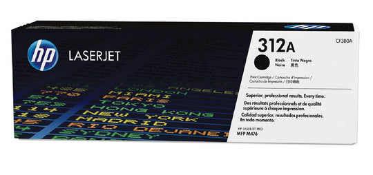 HP ORIGINAL 312A LASERJET TONER CARTRIDGE, BLACK