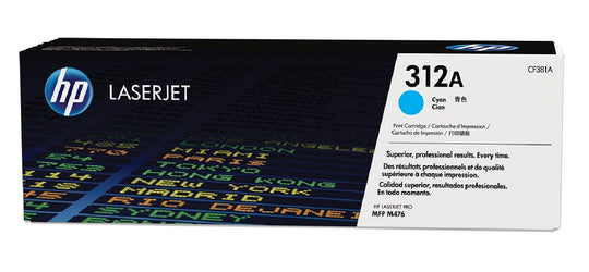 HP 312A ORIGINAL CYAN TONER CARTRIDGE