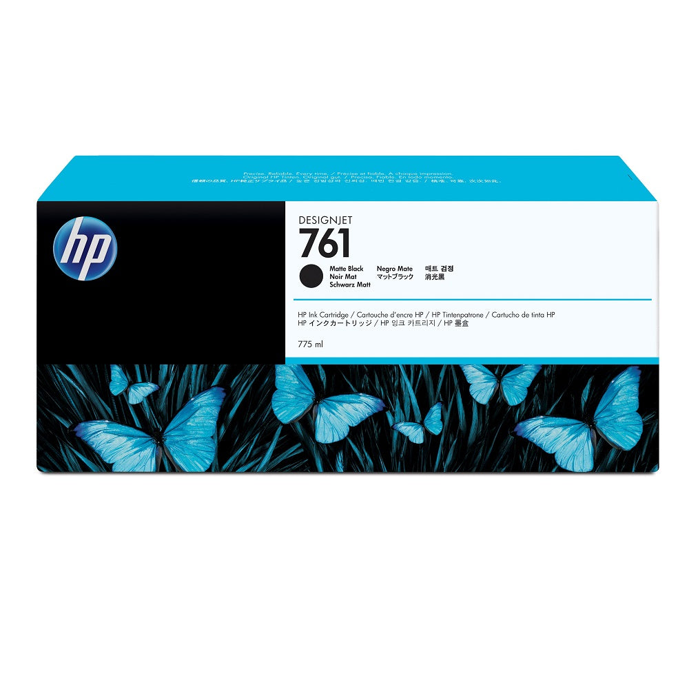 HP 761 ORIGINAL MATTE BLACK INK CARTRIDGE