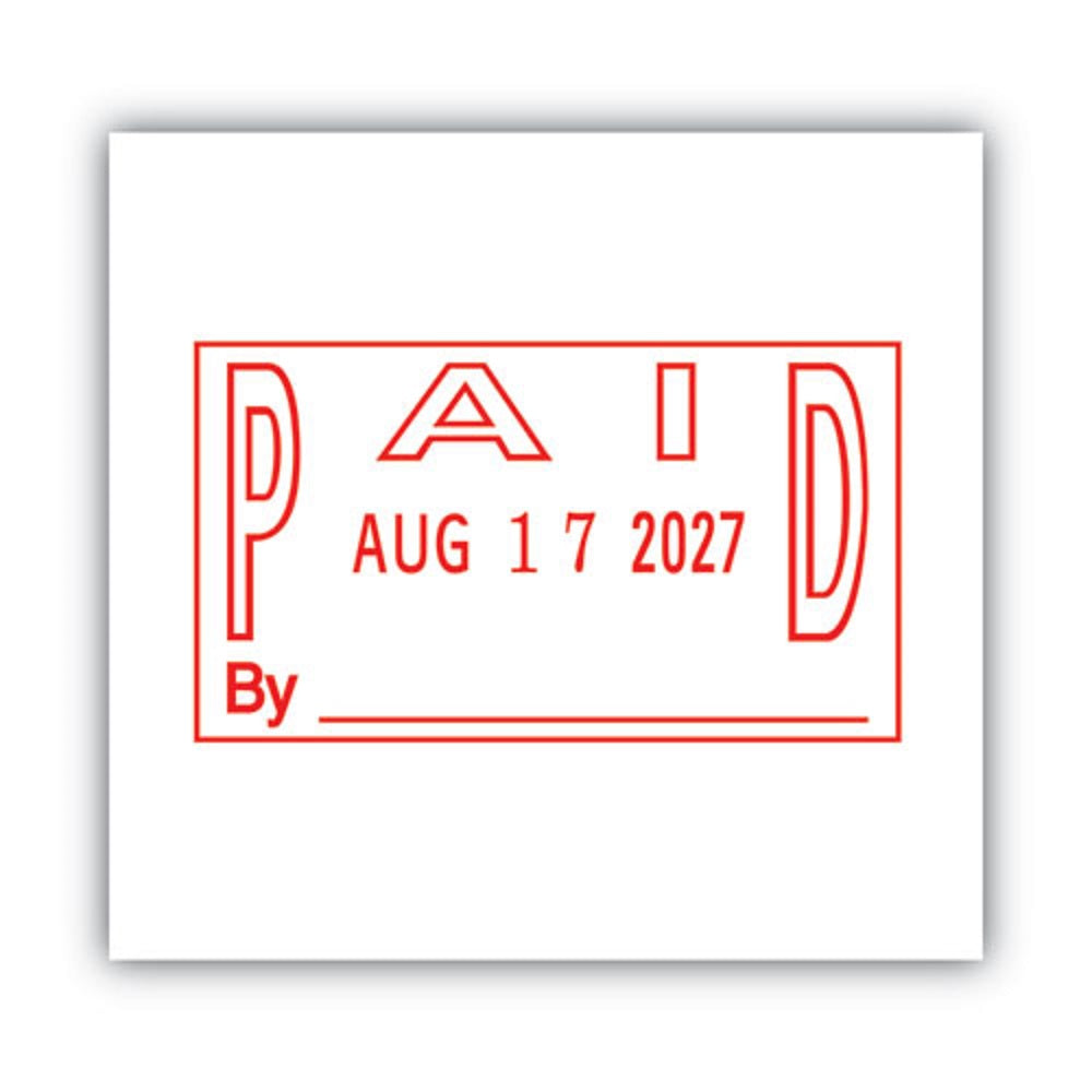 ES DATER - PAID + DATE, 1 x 1.81 - RED