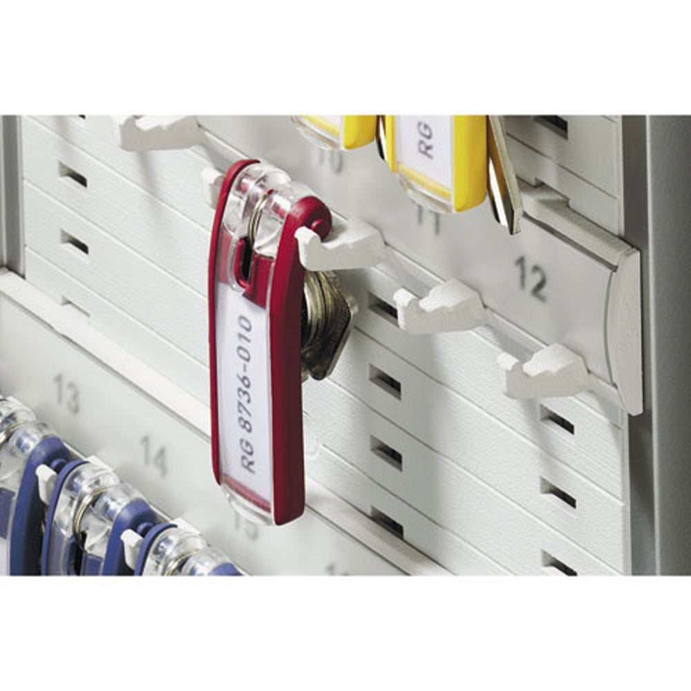 LOCKING KEY CABINET - 36 KEY - BRUSHED ALUMINUM - SILVER