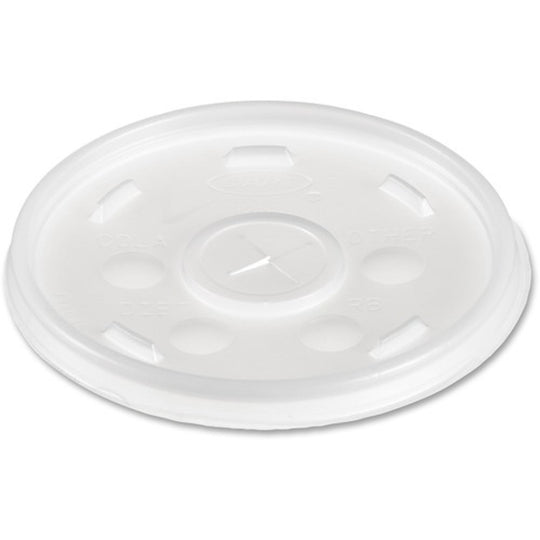 DART TRANSLUCENT SLOTTED FOAM CUP LIDS