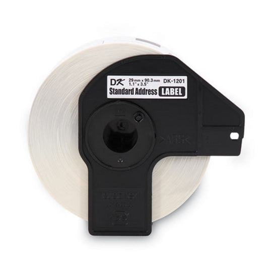 BROTHER DK1201 STANDARD ADDRESS WHITE PAPER LABELS