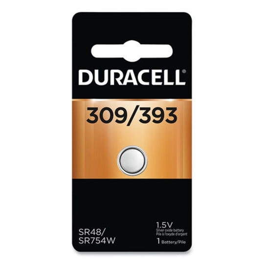 DURACELL® BUTTON CELL BATTERY - 309/393 - 1.5 V