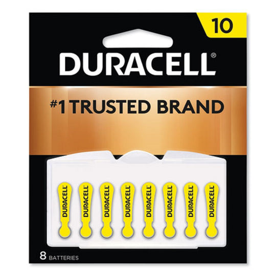 DURACELL® 10 HEARING AID BATTERY - 8/PACK