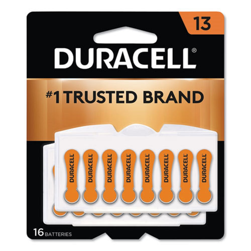 DURACELL® HEARING AID BATTERY - 13 - 16/PACK