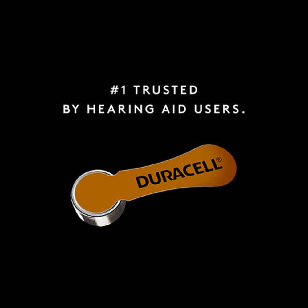 DURACELL® HEARING AID BATTERY - 13 - 16/PACK