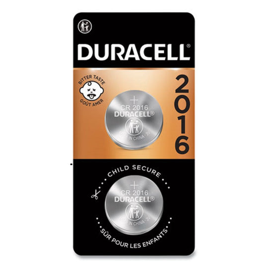 DURACELL® LITHIUM COIN BATTERIES - 2/PACK