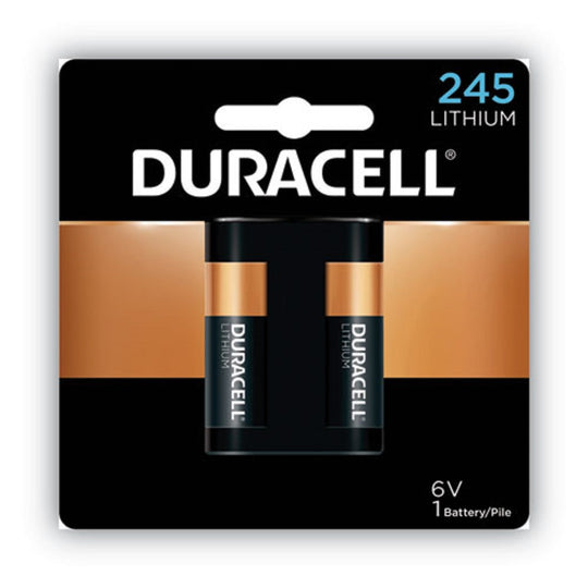 DURACELL® SPECIALTY HIGH POWER LITHIUM BATTERY - 245 - 6 V