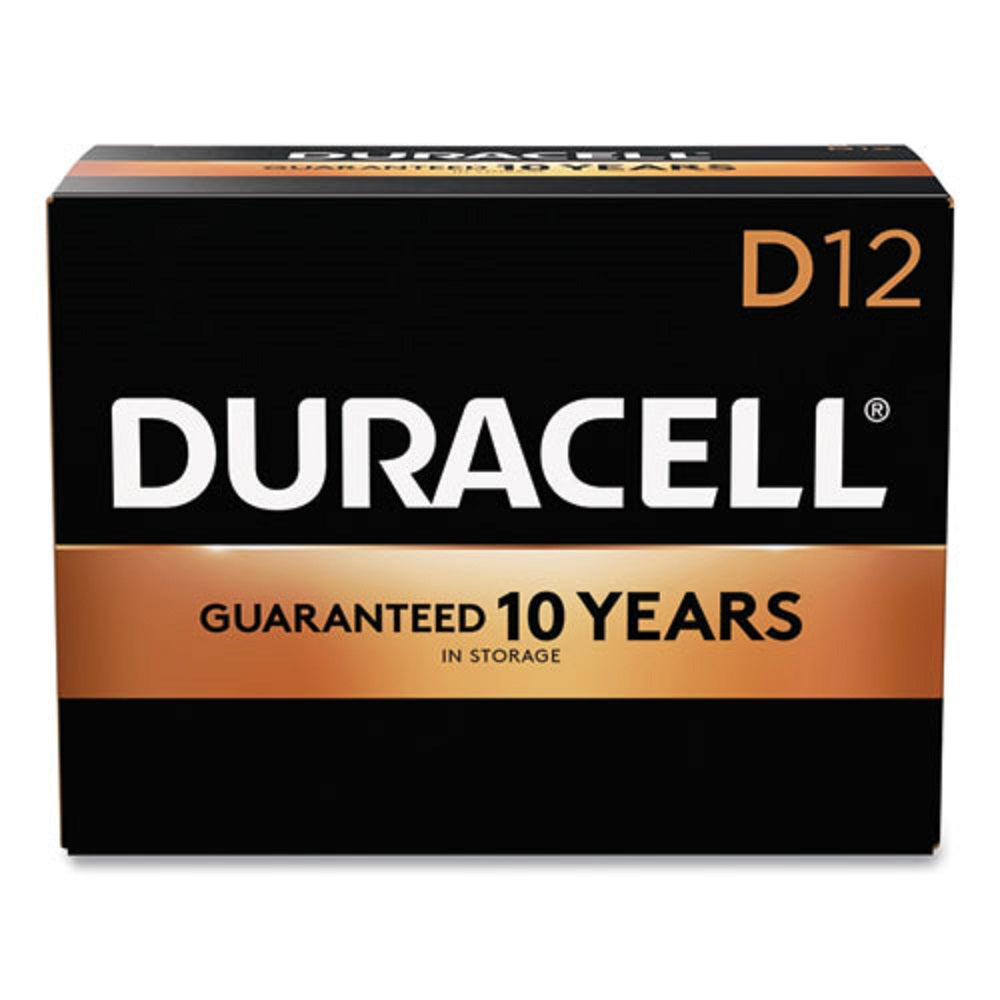 DURACELL® COPPERTOP ALKALINE D BATTERIES - 12/BOX