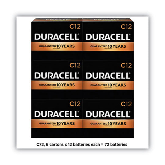 DURACELL® COPPERTOP ALKALINE C BATTERIES