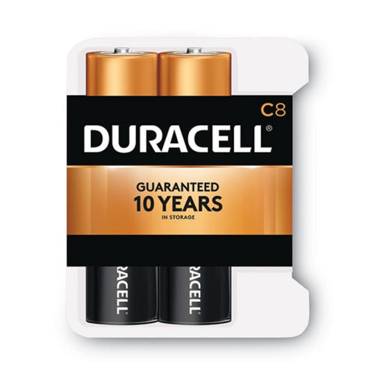 DURACELL® COPPERTOP ALKALINE C BATTERIES - 8/PACK