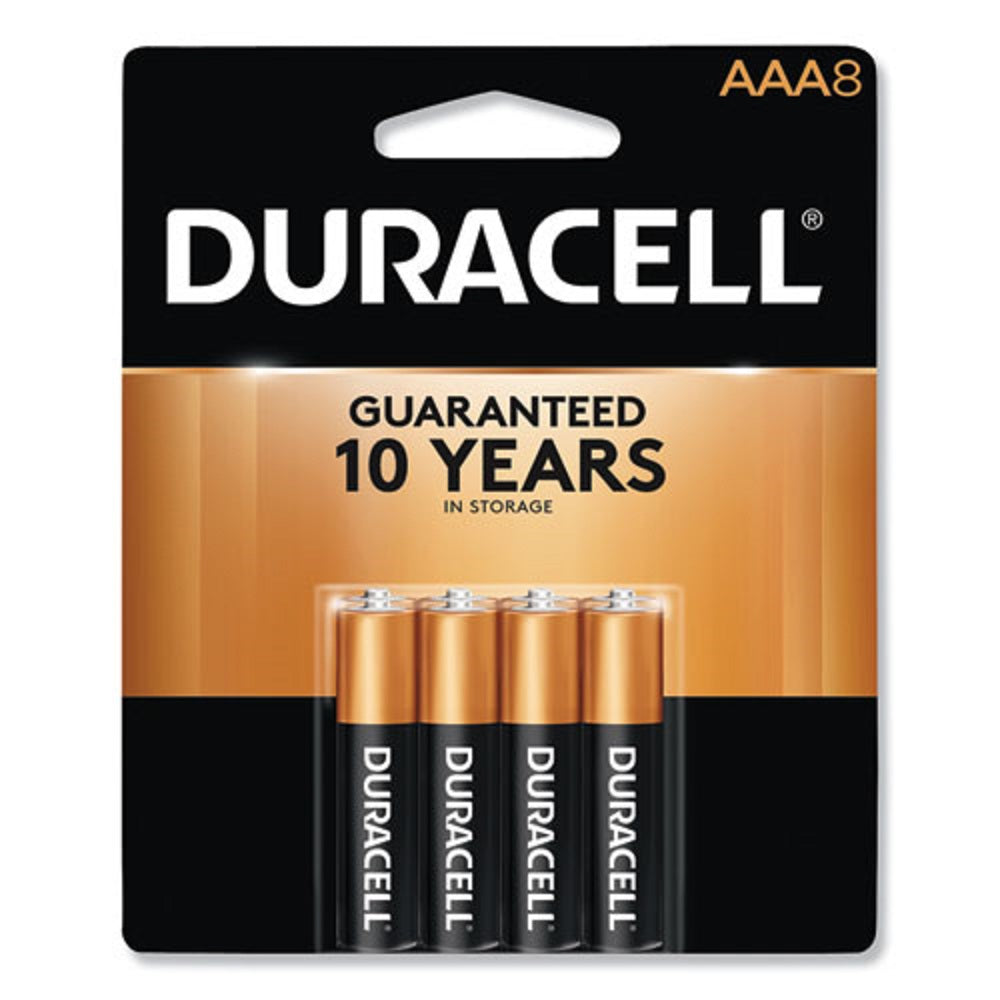 DURACELL® COPPERTOP ALKALINE AAA BATTERIES 8/PACK - 40 PACKS/CARTON