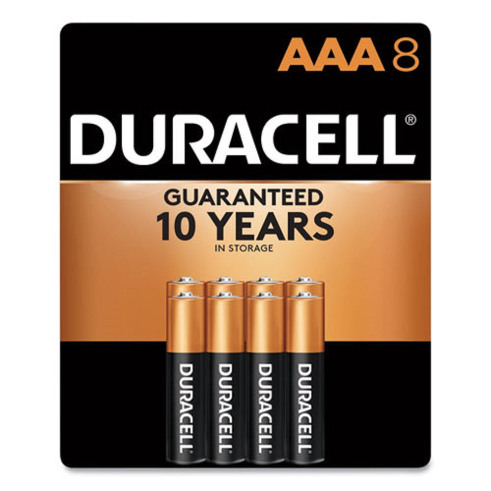 DURACELL® COPPERTOP ALKALINE AAA BATTERIES - 8/PACK