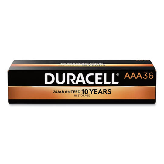 DURACELL® COPPERTOP ALKALINE AAA BATTERIES - 36/PACK