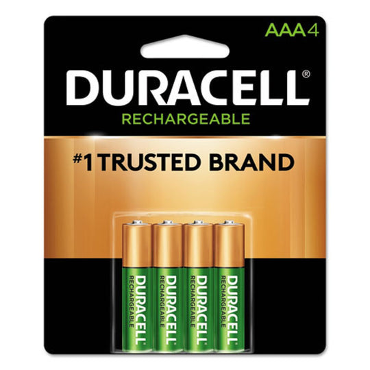 DURACELL® RECHARGEABEL STAYCHARGED NiMH BATTERIES