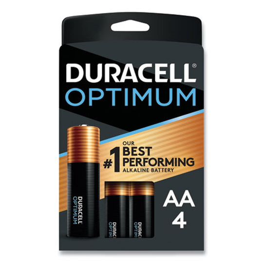 DURACELL® OPTIMUM ALKALINE AA BATTERIES - 4/PACK