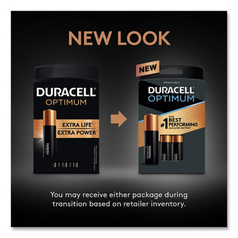 DURACELL® OPTIMUM ALKALINE AA BATTERIES - 4/PACK