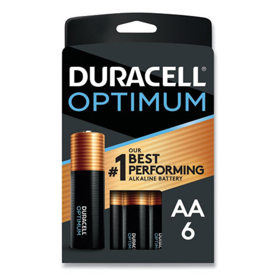 DURACELL® OPTIMUM ALKALINE AA BATTERIES - 6/PACK