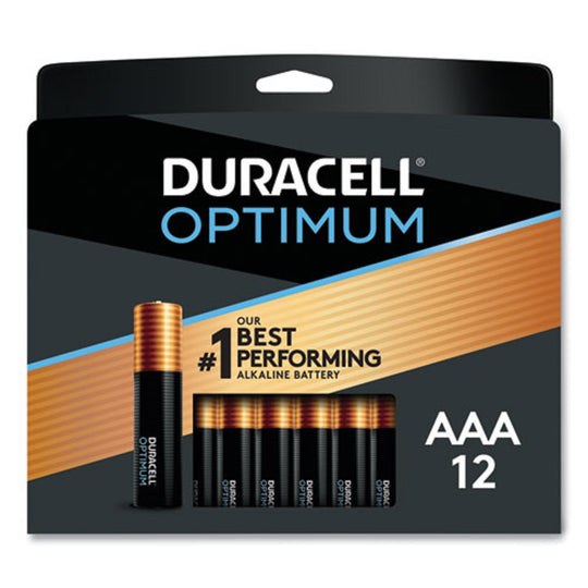 DURACELL® OPTIMUM ALKALINE AAA BATTERIES - 12/PACK