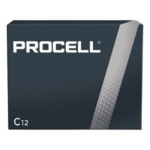 PROCELL® ALKALINE C BATTERIES - 12/BOX