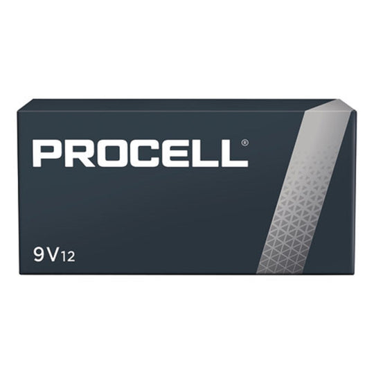 PROCELL® ALKALINE 9V BATTERIES - 12/BOX