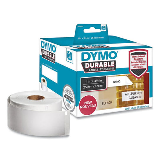 LW DURABLE MULT-PURPOSE LABELS - 700/ROLL - WHITE