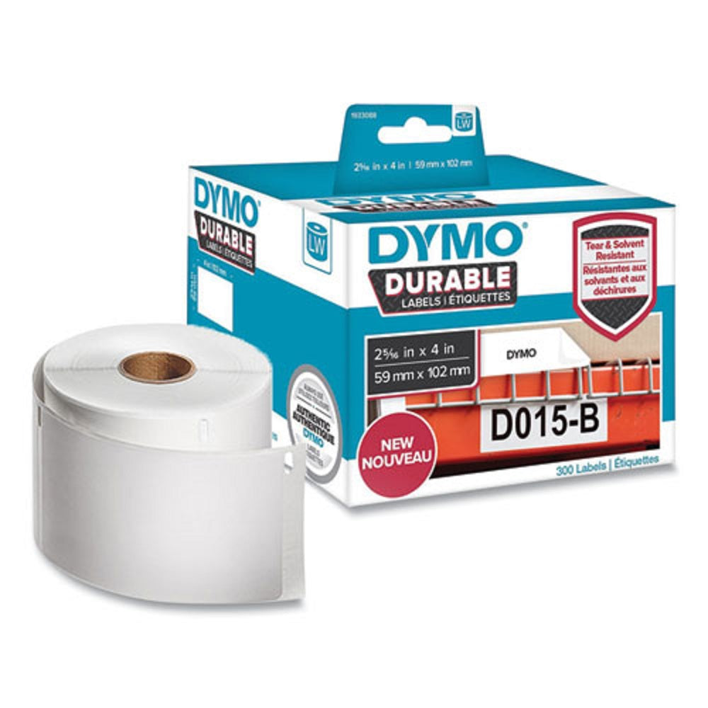 LW DURABLE MULTI-PURPOSE LABELS - 300/ROLL - WHITE